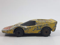 1985 Matchbox Super GT BR 31/32 Fandango Lemon Yellow Die Cast Toy Car Vehicle