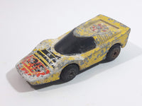 1985 Matchbox Super GT BR 31/32 Fandango Lemon Yellow Die Cast Toy Car Vehicle