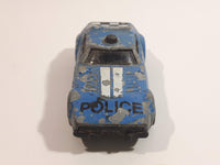 1985 Matchbox Super GT BR 17/18 Fire Chief Blue Police Cops Die Cast Toy Car Vehicle