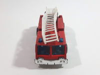 1982 Matchbox Fire Engine Ladder Truck Red Die Cast Toy Car Emergency Rescue Firefighting Vehicle