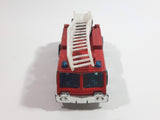 1982 Matchbox Fire Engine Ladder Truck Red Die Cast Toy Car Emergency Rescue Firefighting Vehicle