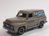 2010 Matchbox Farm Rigs Ford F-100 Panel Delivery (1955) Clay Brown Grey Die Cast Toy Car Vehicle