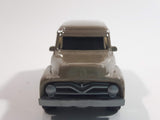 2010 Matchbox Farm Rigs Ford F-100 Panel Delivery (1955) Clay Brown Grey Die Cast Toy Car Vehicle