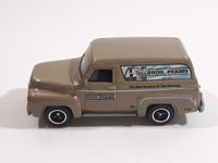 2010 Matchbox Farm Rigs Ford F-100 Panel Delivery (1955) Clay Brown Grey Die Cast Toy Car Vehicle