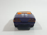 1997 Matchbox 1987 Corvette Convertible Metalflake Purple Die Cast Toy Car Vehicle