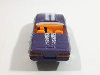 1997 Matchbox 1987 Corvette Convertible Metalflake Purple Die Cast Toy Car Vehicle