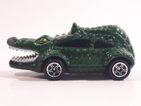 1998 Matchbox Animals Tailgator Dark Green Die Cast Toy Car Vehicle