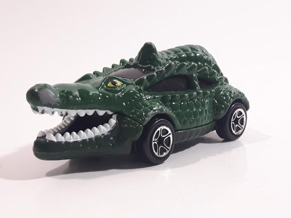 1998 Matchbox Animals Tailgator Dark Green Die Cast Toy Car Vehicle