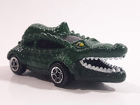 1998 Matchbox Animals Tailgator Dark Green Die Cast Toy Car Vehicle