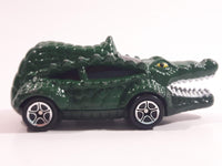 1998 Matchbox Animals Tailgator Dark Green Die Cast Toy Car Vehicle