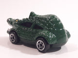 1998 Matchbox Animals Tailgator Dark Green Die Cast Toy Car Vehicle