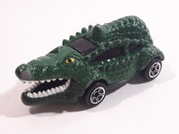 1998 Matchbox Animals Tailgator Dark Green Die Cast Toy Car Vehicle