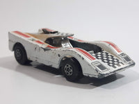 Vintage 1975 Lesney Matchbox Superfast No. 7 Hairy Hustler White Die Cast Toy Car Vehicle