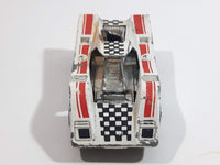 Vintage 1975 Lesney Matchbox Superfast No. 7 Hairy Hustler White Die Cast Toy Car Vehicle