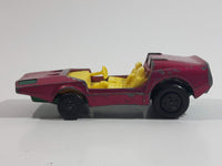 Vintage 1973 Lesney Matchbox Rolamatics No. 39 Clipper Magenta Dark Pink Die Cast Toy Car Vehicle