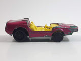 Vintage 1973 Lesney Matchbox Rolamatics No. 39 Clipper Magenta Dark Pink Die Cast Toy Car Vehicle