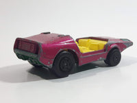 Vintage 1973 Lesney Matchbox Rolamatics No. 39 Clipper Magenta Dark Pink Die Cast Toy Car Vehicle