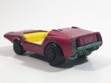 Vintage 1973 Lesney Matchbox Rolamatics No. 39 Clipper Magenta Dark Pink Die Cast Toy Car Vehicle