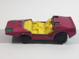 Vintage 1973 Lesney Matchbox Rolamatics No. 39 Clipper Magenta Dark Pink Die Cast Toy Car Vehicle