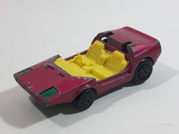 Vintage 1973 Lesney Matchbox Rolamatics No. 39 Clipper Magenta Dark Pink Die Cast Toy Car Vehicle