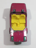 Vintage 1973 Lesney Matchbox Rolamatics No. 39 Clipper Magenta Dark Pink Die Cast Toy Car Vehicle