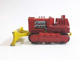 Vintage 1974 Lesney Matchbox Super Kings No. K-23 Super Bulldozer Red Die Cast Toy Car Construction Equipment Vehicle