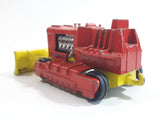 Vintage 1974 Lesney Matchbox Super Kings No. K-23 Super Bulldozer Red Die Cast Toy Car Construction Equipment Vehicle