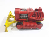 Vintage 1974 Lesney Matchbox Super Kings No. K-23 Super Bulldozer Red Die Cast Toy Car Construction Equipment Vehicle