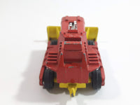 Vintage 1974 Lesney Matchbox Super Kings No. K-23 Super Bulldozer Red Die Cast Toy Car Construction Equipment Vehicle