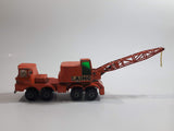 Vintage 1971 Lesney Matchbox Super Kings No. K-12 Scammell Mobile Crane Truck Laing Orange Die Cast Toy Car Vehicle