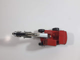 Vintage 1970 Lesney Matchbox Super Kings No. K1 Hydraulic Excavator Red and Silver Grey Die Cast Toy Car Vehicle