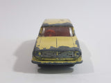 Vintage 1963 Lesney No. 38 Vauxhall Victor Estate Car Light Yellow Die Cast Toy Car Vehicle