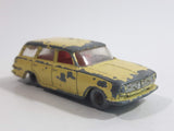 Vintage 1963 Lesney No. 38 Vauxhall Victor Estate Car Light Yellow Die Cast Toy Car Vehicle