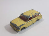 Vintage 1963 Lesney No. 38 Vauxhall Victor Estate Car Light Yellow Die Cast Toy Car Vehicle