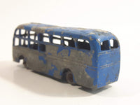 Vintage 1958 Lesney No. 58 British European Airways BEA Coach Bus Blue Die Cast Toy Car Vehicle