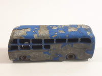 Vintage 1958 Lesney No. 58 British European Airways BEA Coach Bus Blue Die Cast Toy Car Vehicle