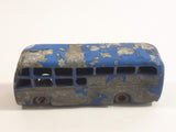 Vintage 1958 Lesney No. 58 British European Airways BEA Coach Bus Blue Die Cast Toy Car Vehicle