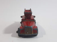 Vintage 1958 Lesney No. 9 Dennis Fire Engine Red Die Cast Toy Car Vehicle