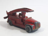 Vintage 1958 Lesney No. 9 Dennis Fire Engine Red Die Cast Toy Car Vehicle