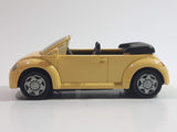 1997 New Ray Open Top Collection No. 48492 Volkswagen Beetle Yellow 1:43 Scale Die Cast Toy Car Vehicle