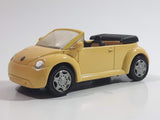 1997 New Ray Open Top Collection No. 48492 Volkswagen Beetle Yellow 1:43 Scale Die Cast Toy Car Vehicle