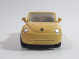 1997 New Ray Open Top Collection No. 48492 Volkswagen Beetle Yellow 1:43 Scale Die Cast Toy Car Vehicle