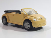 1997 New Ray Open Top Collection No. 48492 Volkswagen Beetle Yellow 1:43 Scale Die Cast Toy Car Vehicle