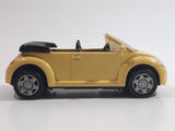 1997 New Ray Open Top Collection No. 48492 Volkswagen Beetle Yellow 1:43 Scale Die Cast Toy Car Vehicle