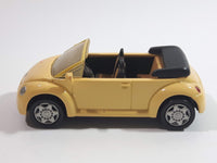 1997 New Ray Open Top Collection No. 48492 Volkswagen Beetle Yellow 1:43 Scale Die Cast Toy Car Vehicle