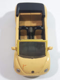 1997 New Ray Open Top Collection No. 48492 Volkswagen Beetle Yellow 1:43 Scale Die Cast Toy Car Vehicle