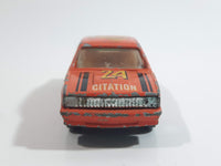 Yatming Chevrolet Citation "Boom" #24 Orange No. 1032 Die Cast Toy Racing Car Vehicle