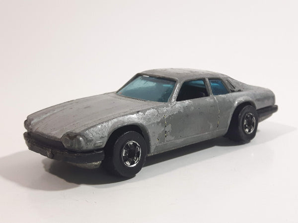 Vintage 1978 Hot Wheels Flying Colors Jaguar XJS Grey Die Cast Toy Car Vehicle - Hong Kong