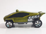 1999 Hot Wheels Trail Runner Lime Green Die Cast Toy Car Vehicle McDonald's Happy Meal 15/16