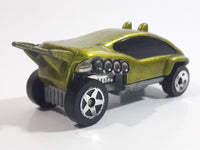 1999 Hot Wheels Trail Runner Lime Green Die Cast Toy Car Vehicle McDonald's Happy Meal 15/16